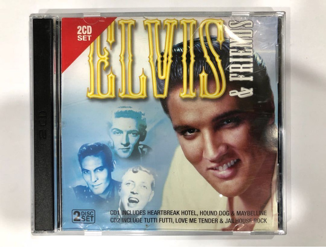 Elvis & Friends (2CD) VG+++!! Pat Boone Jerry Lee Lewis
