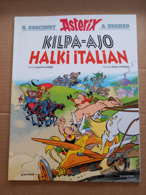Asterix - Kilpa-ajo halki Italian Albumi