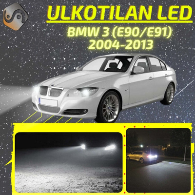 3 (E90/E91) 2004-2013 Ulkoiset LED -valot