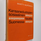 Martti Noponen : Kansanedustajien sosiaalinen tausta Suom... - pikkukuva 1