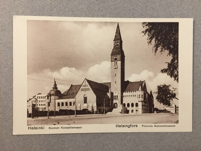 Paikkakuntakortti  Helsinki Kansallismuseo