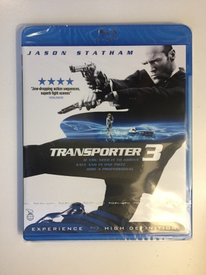 Transporter 3 (Blu-ray) Jason Statham (2008) UUSI!