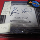 RON WOOD - LUCKY MAN UUSI 7'' BOKSI NIMIKIRJOITUKSELLA - pikkukuva 1