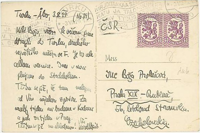M17  60p hr W1 pari postikortti CSRään