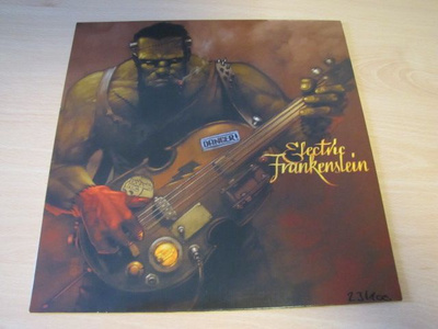 Electric Frankenstein / Hip Priests split lp musta vinyyli