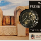 ** MALTA 2€ 2021 Tarxien Temples MdP coin card ** - pikkukuva 2