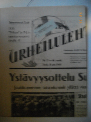 Suomen Urheilulehti Nro 37/1943 (25.2)