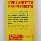 Carter Brown : Puhelintyttö Kaliforniasta - pikkukuva 2