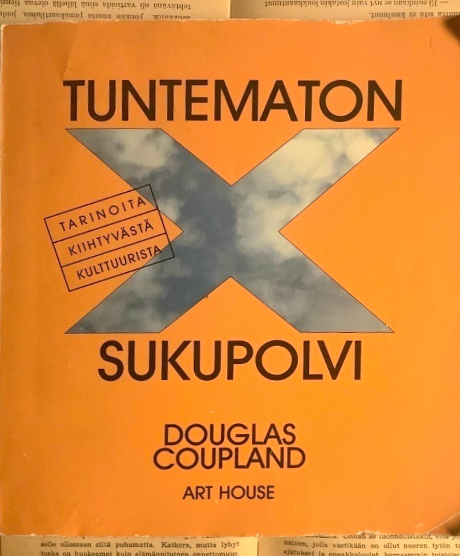 Douglas Coupland - Tuntematon sukupolvi (nid.)