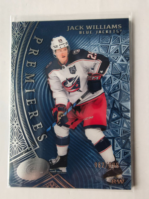 Jack Williams 2025-26 UD Ice Premieres /999