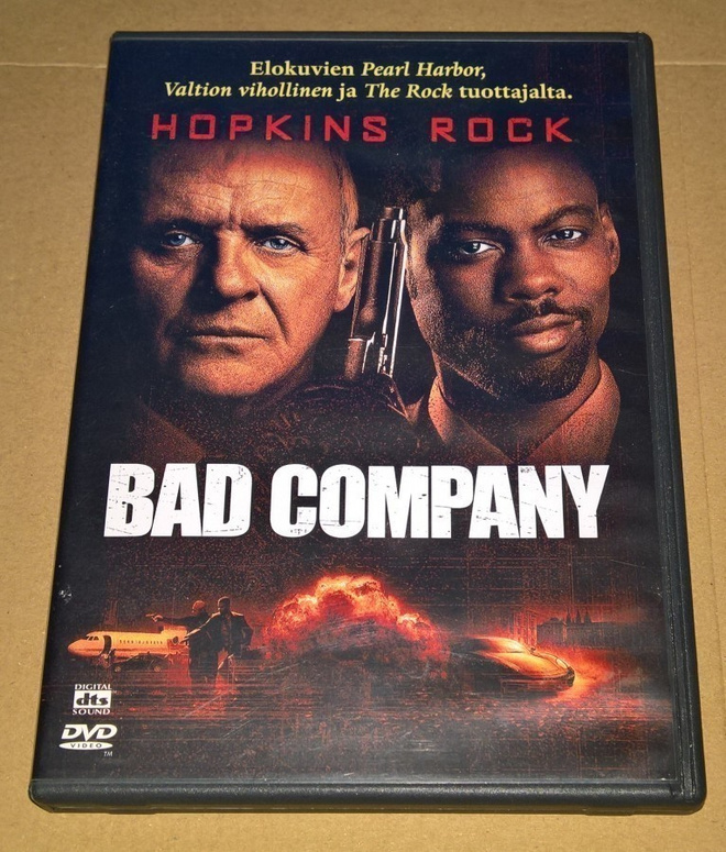BAD COMPANY   DVD TOIMINTA  ANTHONY HOPKINS