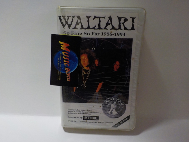 WALTARI - SO FINE SO FAR 1986-1994 RARE OFFICIAL VHS