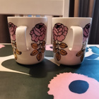 Marimekko Oiva Vihkiruusu roosa kahvikuppi 2,5d, 2 kpl - pikkukuva 3