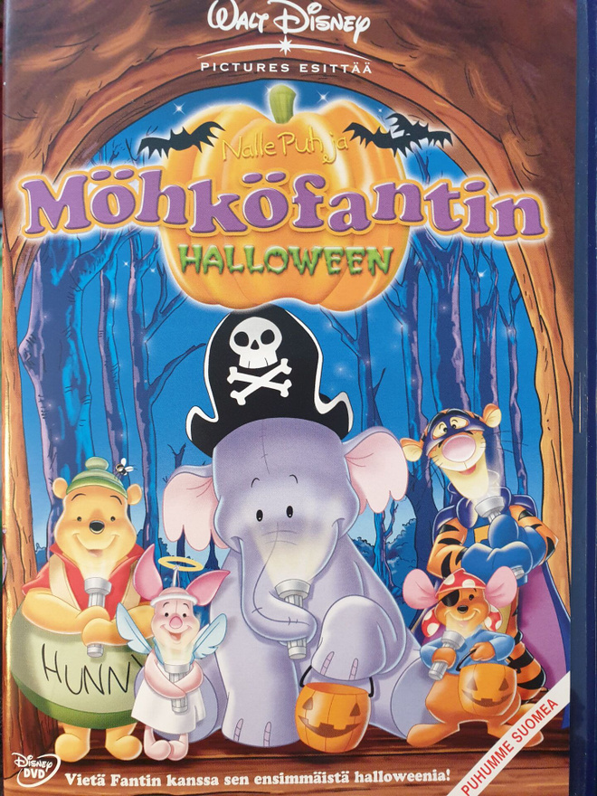 Möhköfantin Halloween dvd SUOMIPUHE