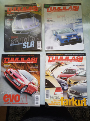 Tuulilasi lehti 1kpl (usea vaihtoehto)