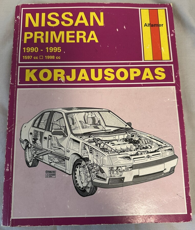 Alfamer S60 Nissan Primera 1990 - 1995 - korjausopas