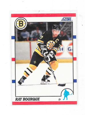 1990-91 Score #200 Ray Bourque Boston Bruins