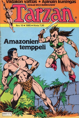Tarzan n:o 10 1985 Amazonien temppeli