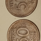 Ruotsi 50ö 1956-57 hopia - pikkukuva 1