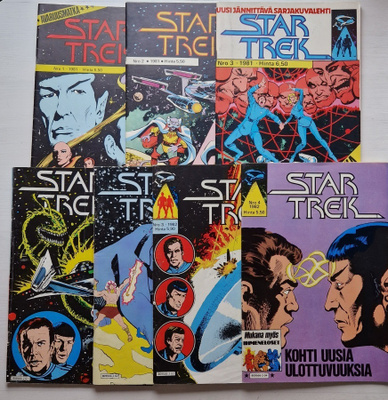 Star Trek – vuosikerrat 1981 & 1982 (7 nroa)