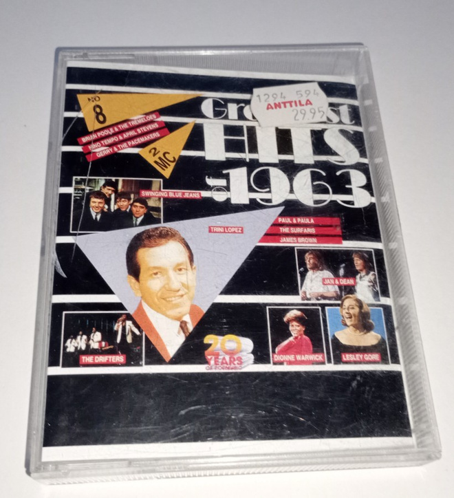 GREATEST HITS 1963 C-KASETTI TUPLA C-KASETTI