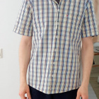 Miesten ruudullinen kauluspaita S/M - pikkukuva 1