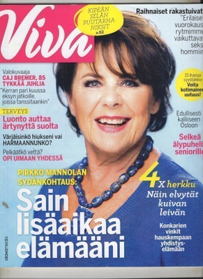 Viva n:o 9 2014 Miss Suomi. Aila. Caj. Anna Jansson.