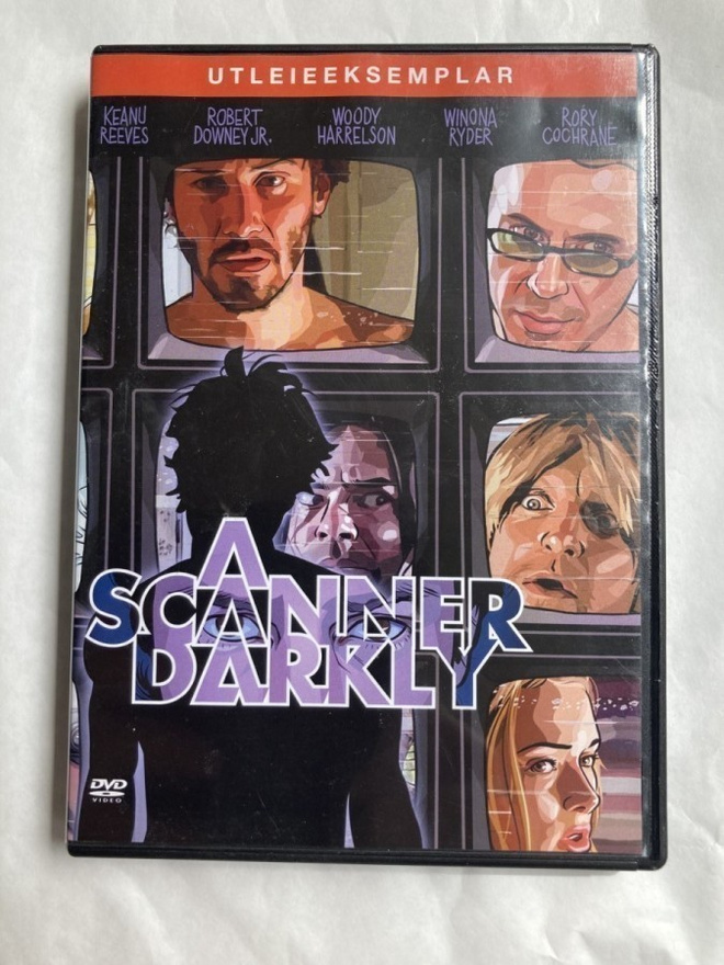 A SCANNER DARKLY, DVD, Linklater, Keeves, Ryder, Downey Jr.
