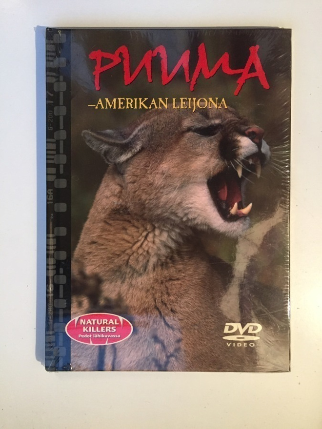 Natural killers - Puuma - Amerikan Leijona (DVD) UUSI!