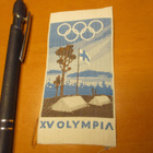 1952 Helsinki 1952 XV olympialaiset hihamerkki - pikkukuva 3