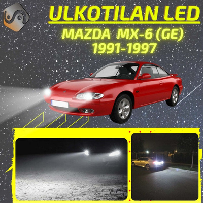 MX-6 (GE) 1991-1997 Ulkoiset LED -valot
