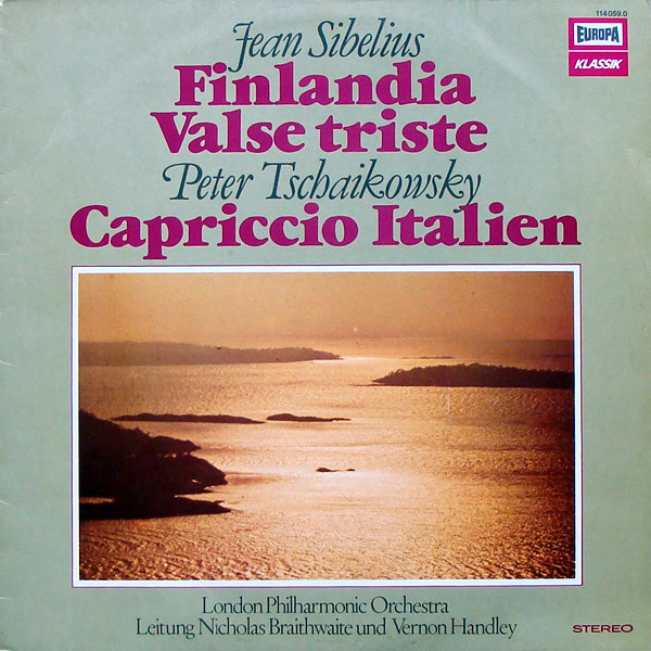 Sibelius Tschaikowsky Finlandia Valse Triste Capriccio LP