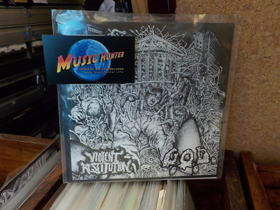 VIOLENT RESTITUTION / G. O. D. - S/T UUSI SPLIT 7"