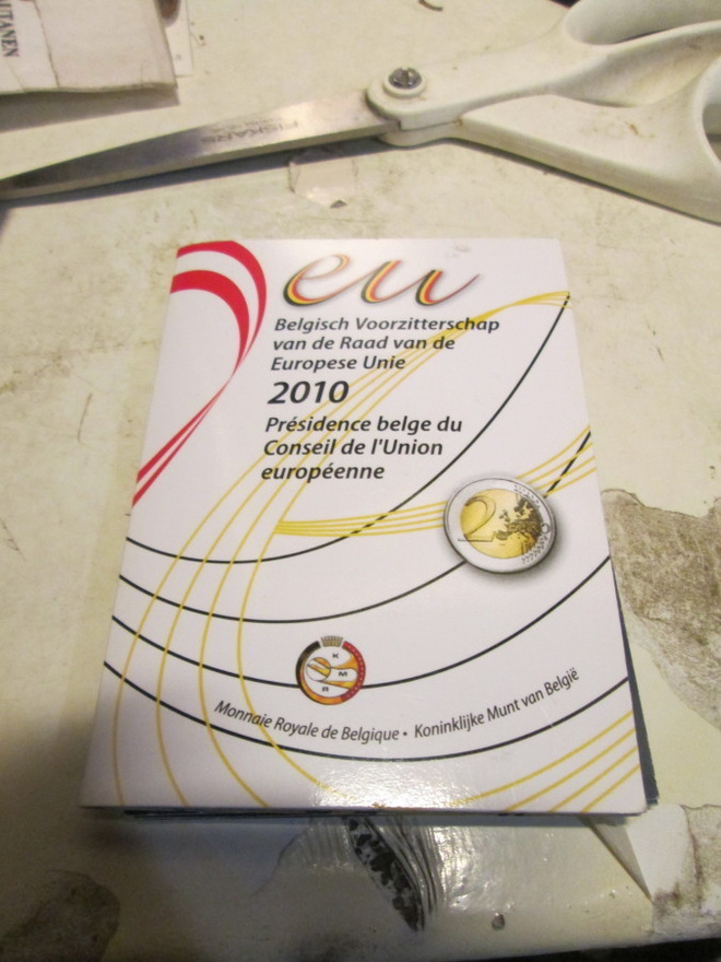 2010 Belgia  2 € emu ot CoinCard
