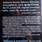 Jared Cade : Agatha Christie katoaa - Ajatus kirjat 2006 - pikkukuva 2