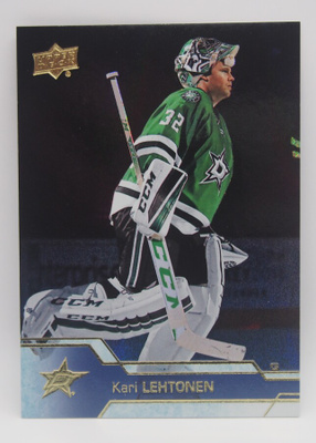 2016-17 Upper deck Gold rainbow foil Kari Lehtonen