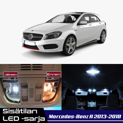 Mercedes-Benz A (W176) Sisätilan LED-sarja 16-os