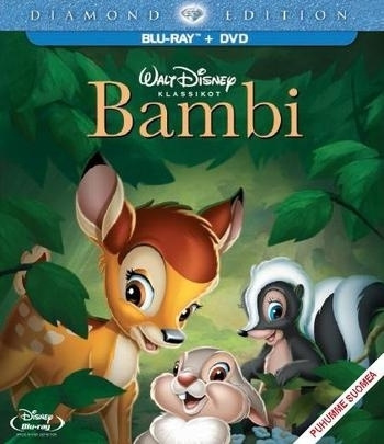 Disney Klassikko 05 Bambi Diamond Edition pahvikotelossa (BL