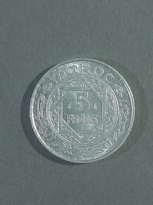 Marokko 5 francs 1370