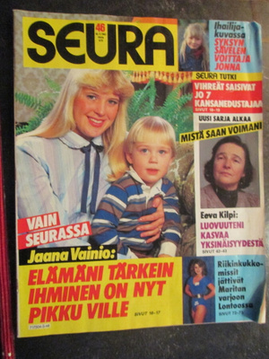 SEURA LEHTI 46 / 1983 43 V. TAKAA SIS.LUETTELO KUVA 2 ja 3