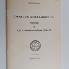 Veli Nurmi : Kertomus Joensuun korkeakoulun synnystä ja 1... - pikkukuva 1