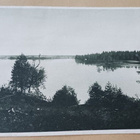 Ranua, näkymä Ranuanjärveltä, mv pk, ei p. - pikkukuva 1