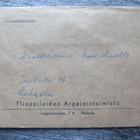 YLIOPPILAIDEN ARPAJAISTOIMISTO.....kirjekuori. - pikkukuva 1