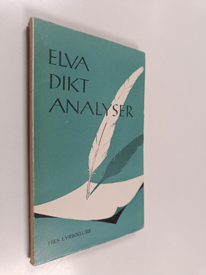 Sigvard Cederroth : Elva diktanalyser