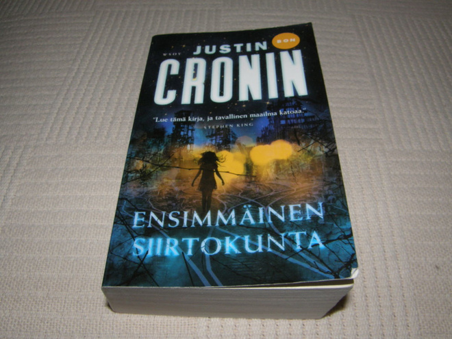 Justin Cronin Ensimmäinen siirtokunta   -pok