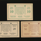 Itävalta Notgeld 10, 20, 50 Heller, Schönbichl 1920 - pikkukuva 2