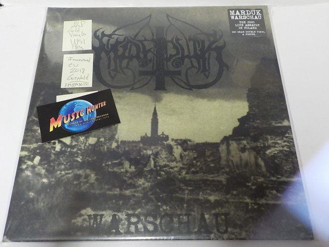 MARDUK - WARSCHAU REMASTERED EU 2018 PRESS UUSI 2LP