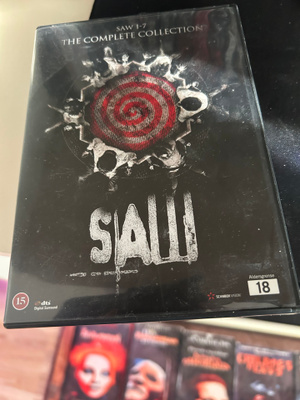 saw 1-7 dvd boxi