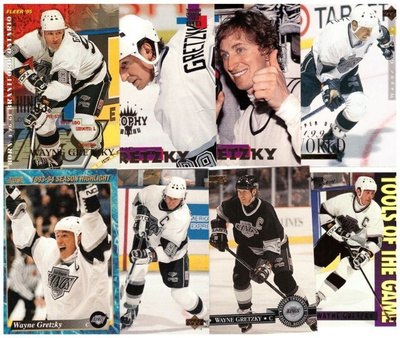 8 x WAYNE GRETZKY Los Angeles Kings