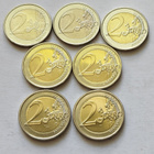2 eur erik.eurot, 7 kol, Suomi, circ - pikkukuva 1